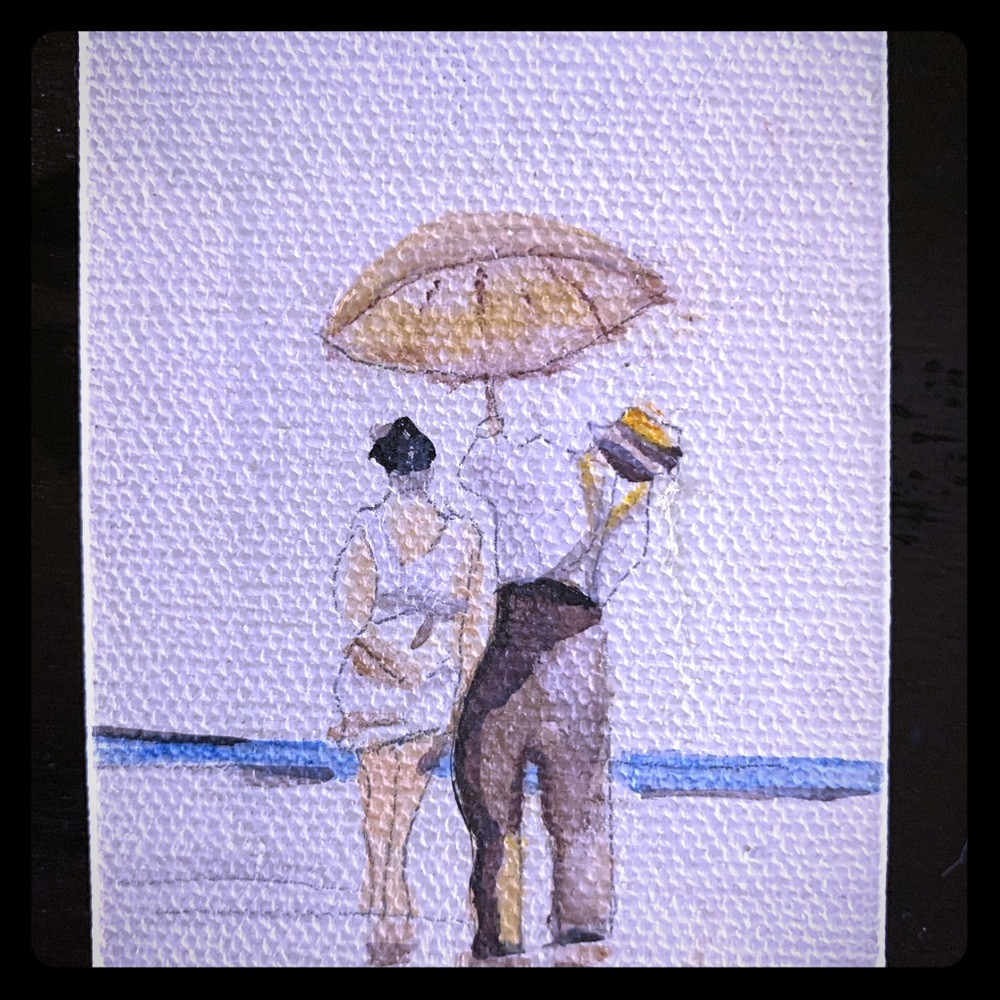 Small canvas painting by original artist